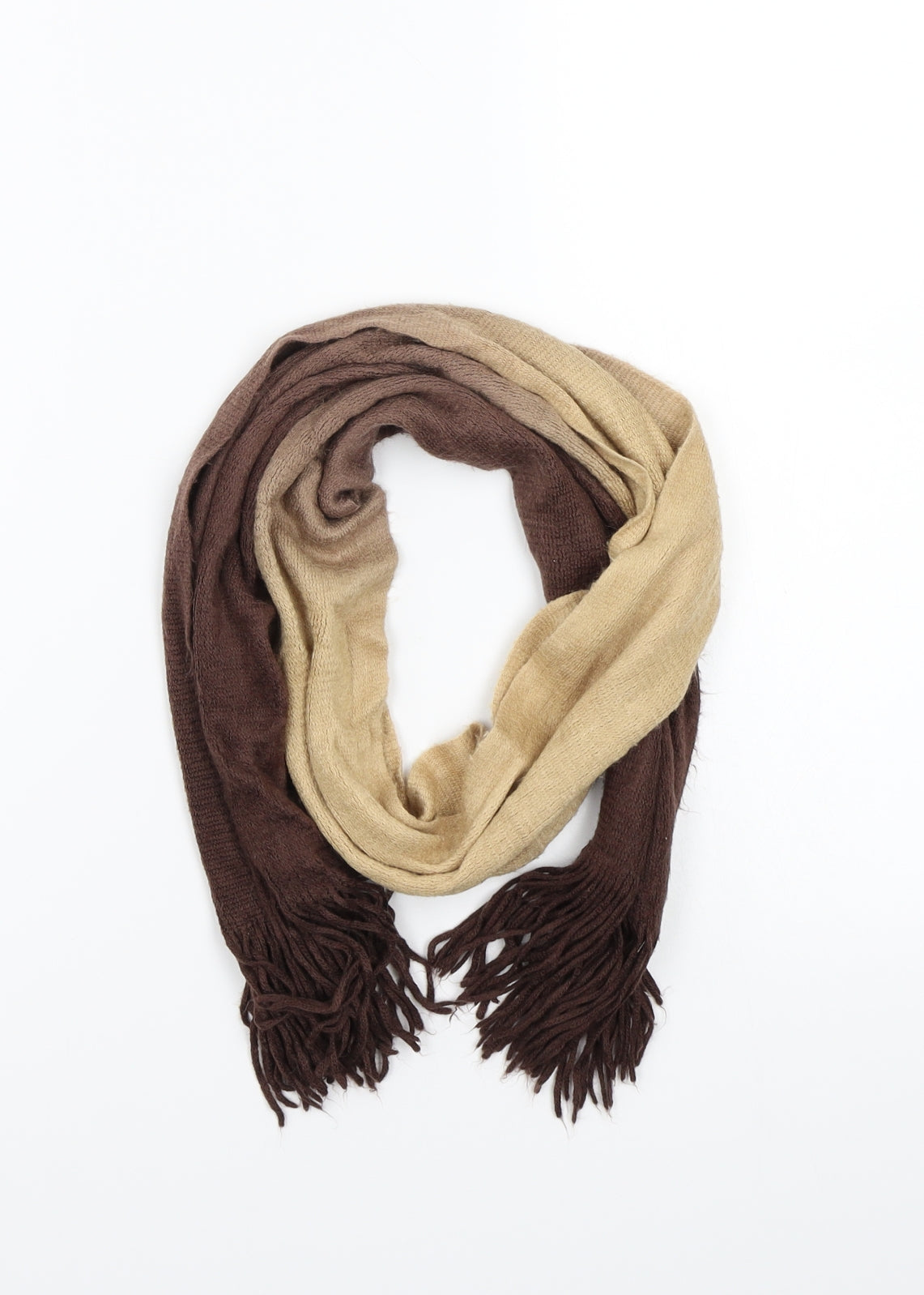 Preworn Womens Brown    Scarf
