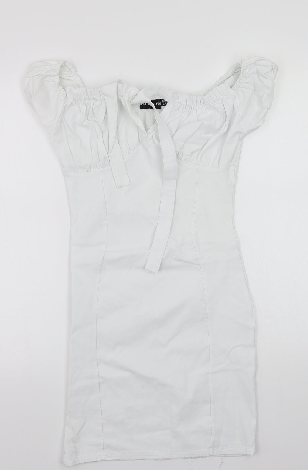 Pretty little thing Womens White   A-Line  Size 12