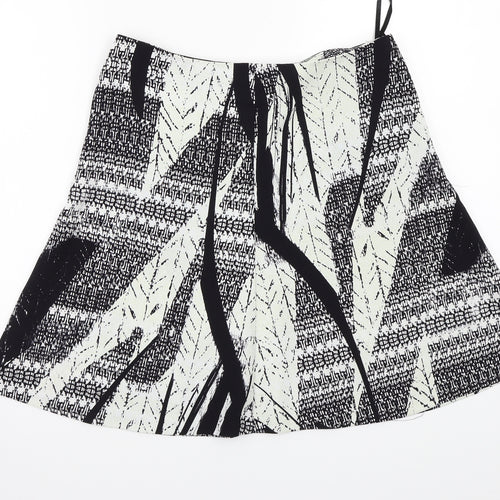 Papaya Womens White   A-Line Skirt Size 10