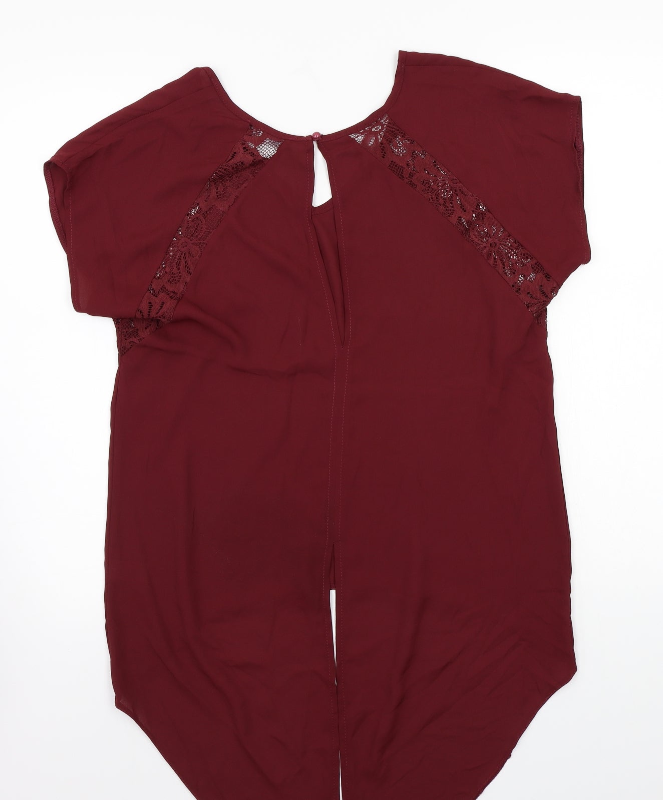 Select Womens Red   Basic Blouse Size 10