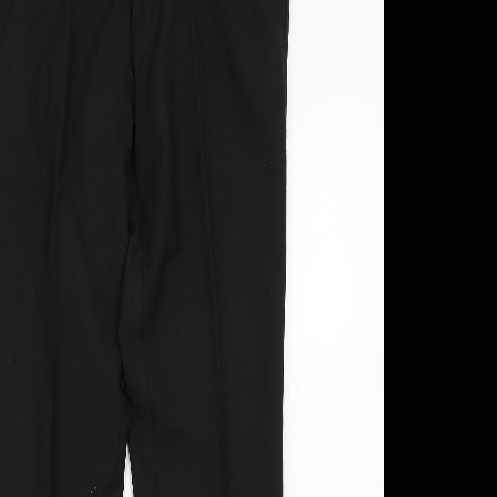 Burton Mens Black   Trousers  Size 32 L30 in