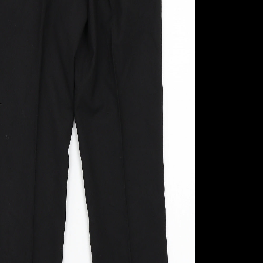 Burton Mens Black   Trousers  Size 32 L30 in