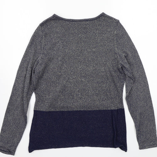 Avenue Womens Blue   Pullover Jumper Size M