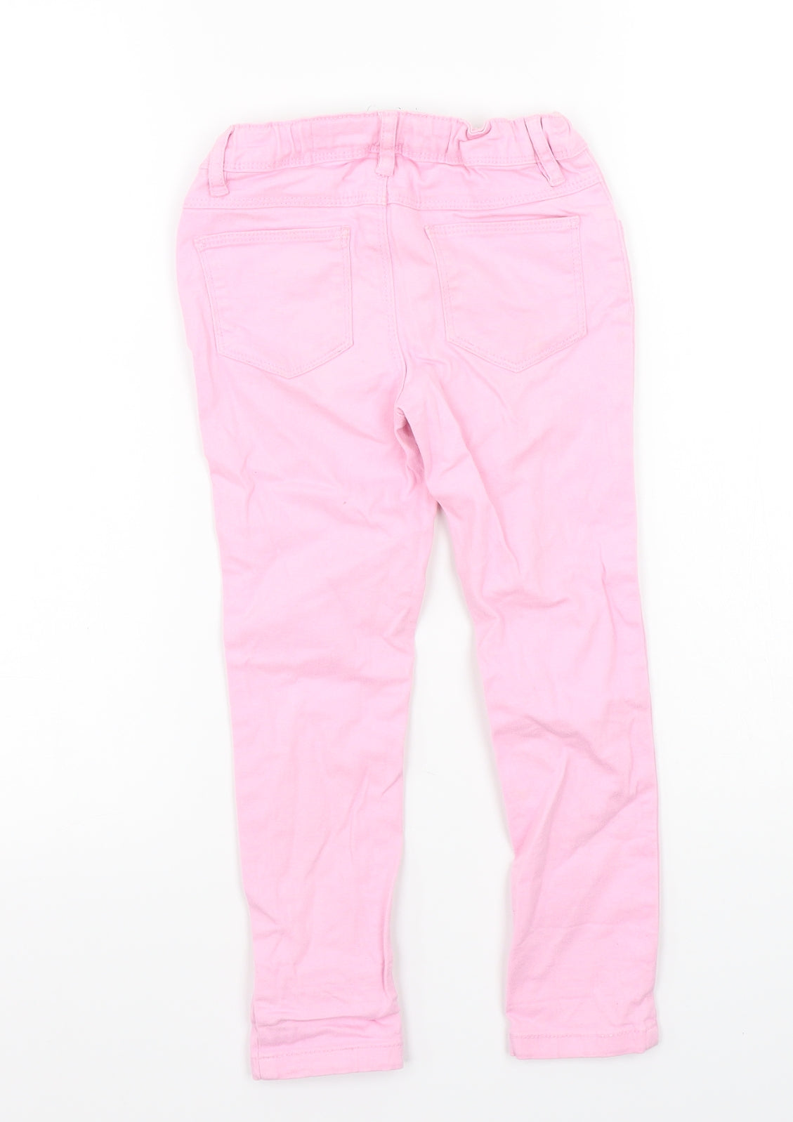 Denim & Co. Girls Pink   Skinny Jeans Size 5-6 Years