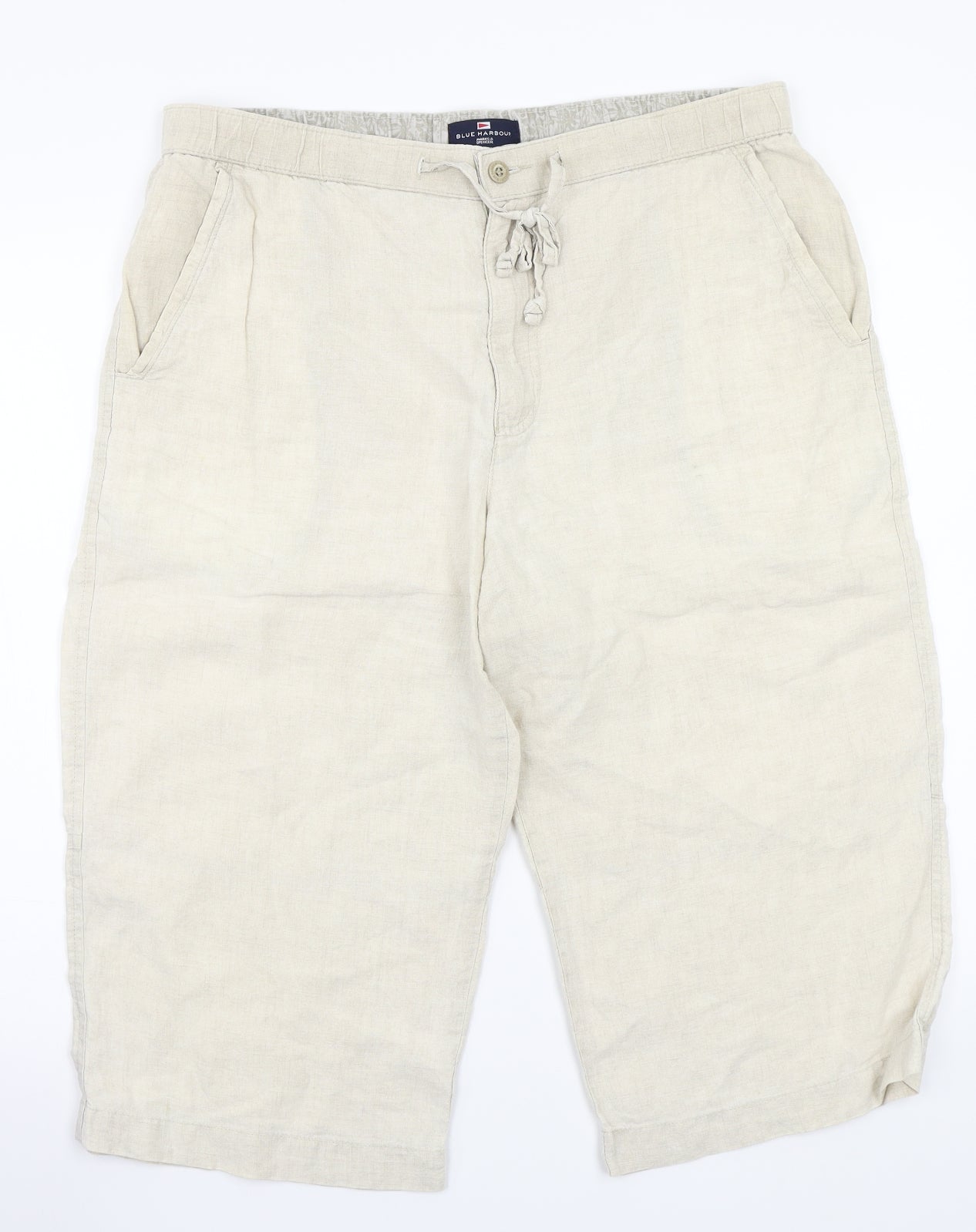 Marks and Spencer Mens Beige   Trousers  Size 36