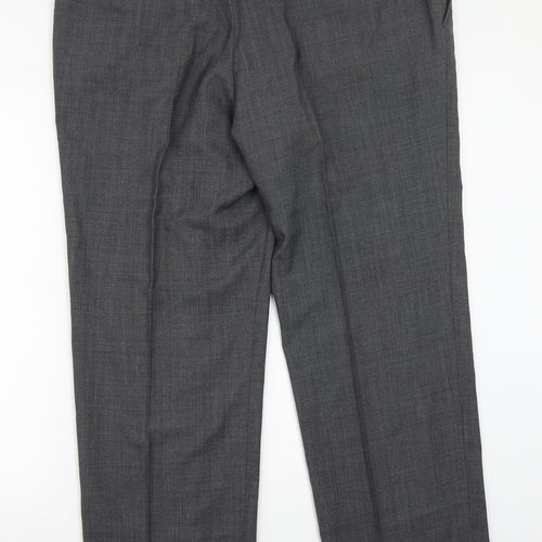 Marks and Spencer Mens Grey   Trousers  Size 42 L30 in