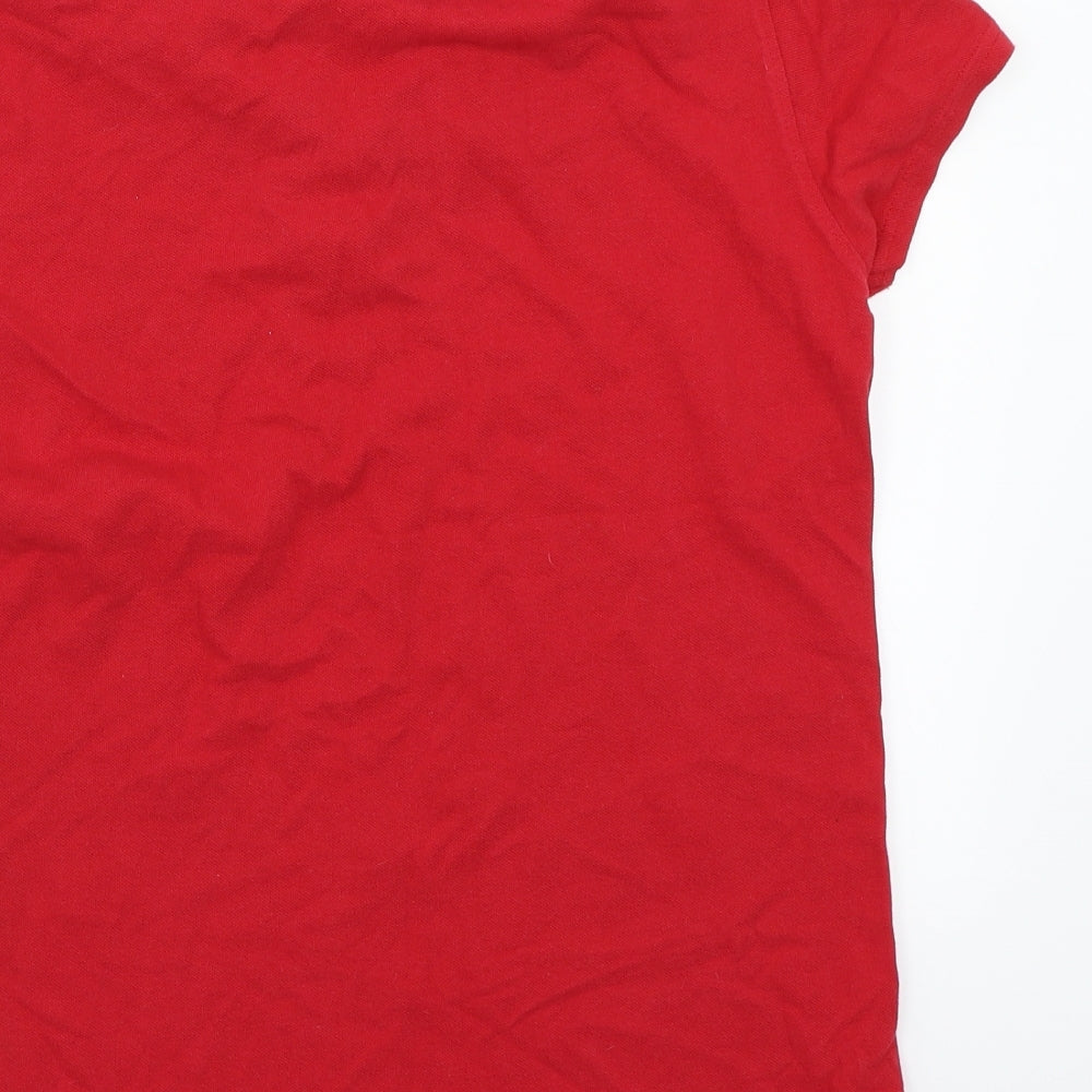 George Girls Red   Basic Polo Size 15 Years