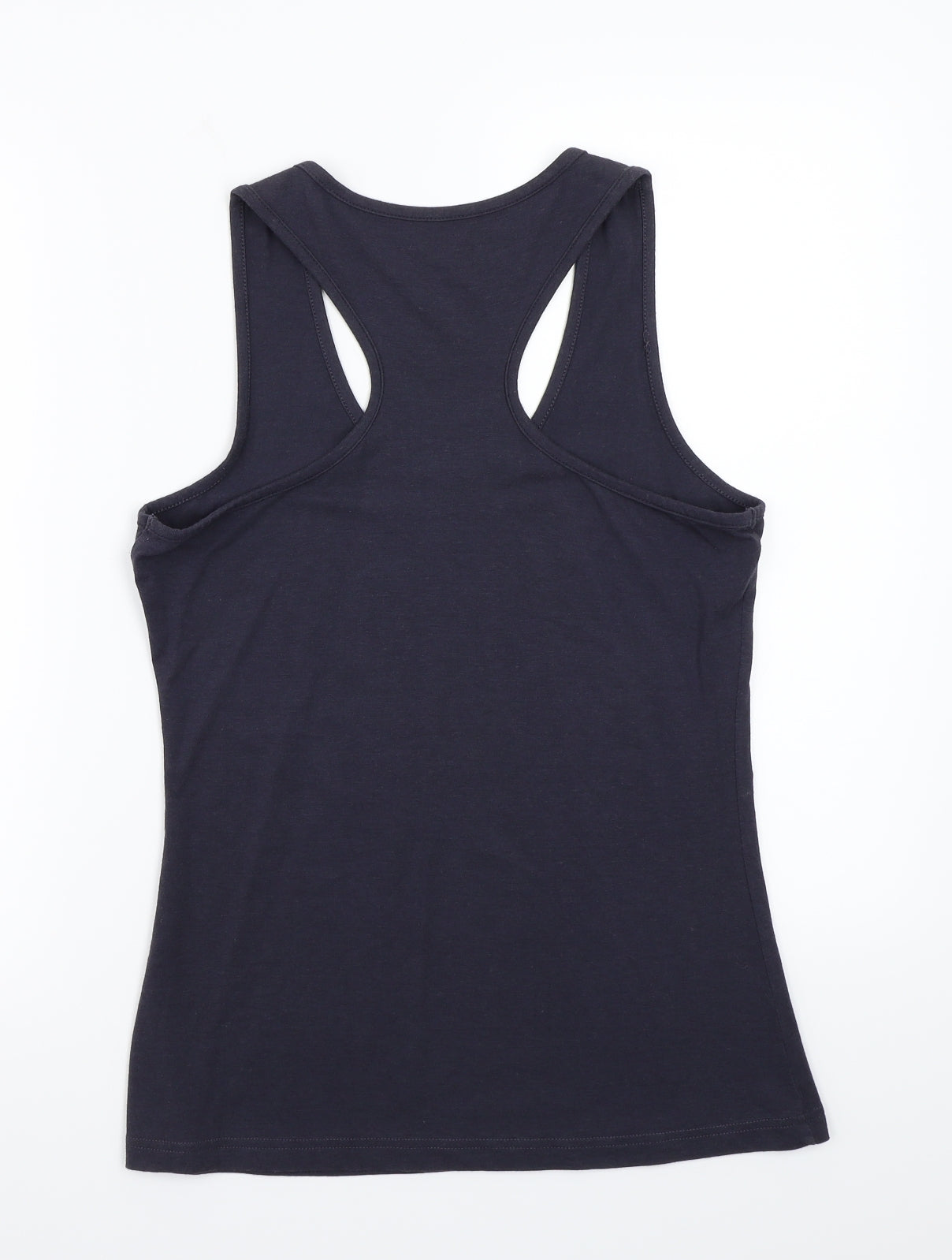 John Lewis Womens Blue   Basic Tank Size 14