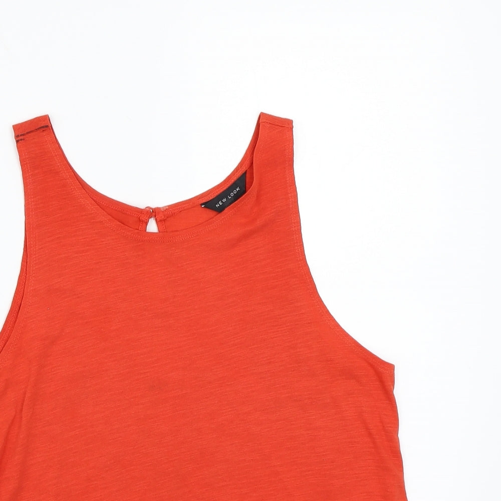 Newlook Womens Red   Basic T-Shirt Size 12