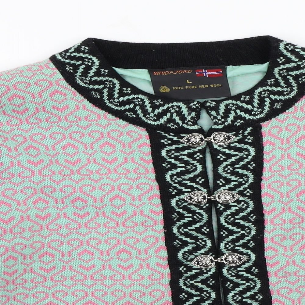 Windfjord Womens Green   Jacket Coat Size L