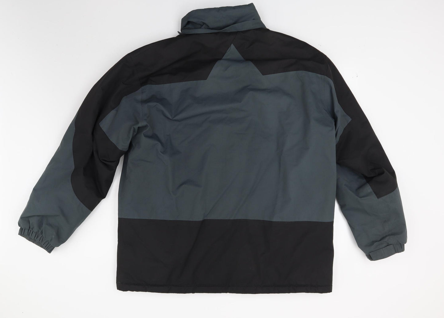The Rockface Mens Green  Canvas Windbreaker Coat Size L
