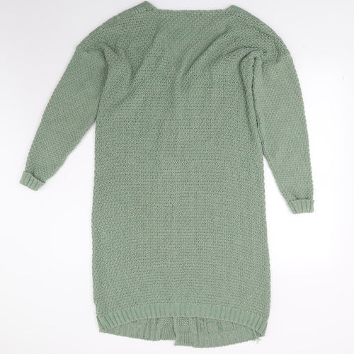 Preworn Womens Green   Cardigan Jumper Size S