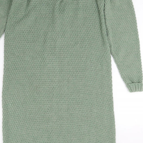 Preworn Womens Green   Cardigan Jumper Size S