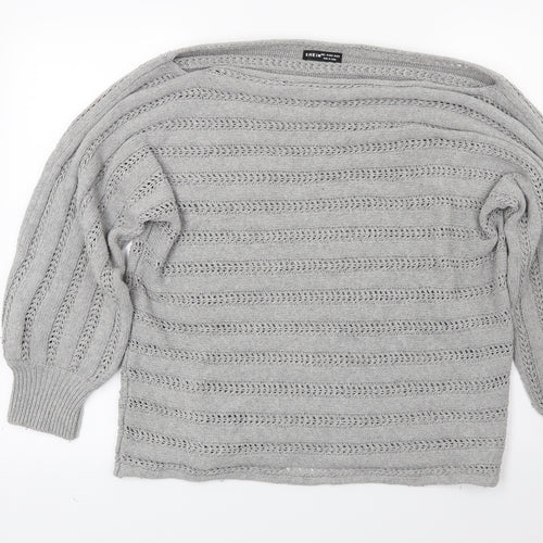 Shien Womens Grey   Pullover Jumper Size L
