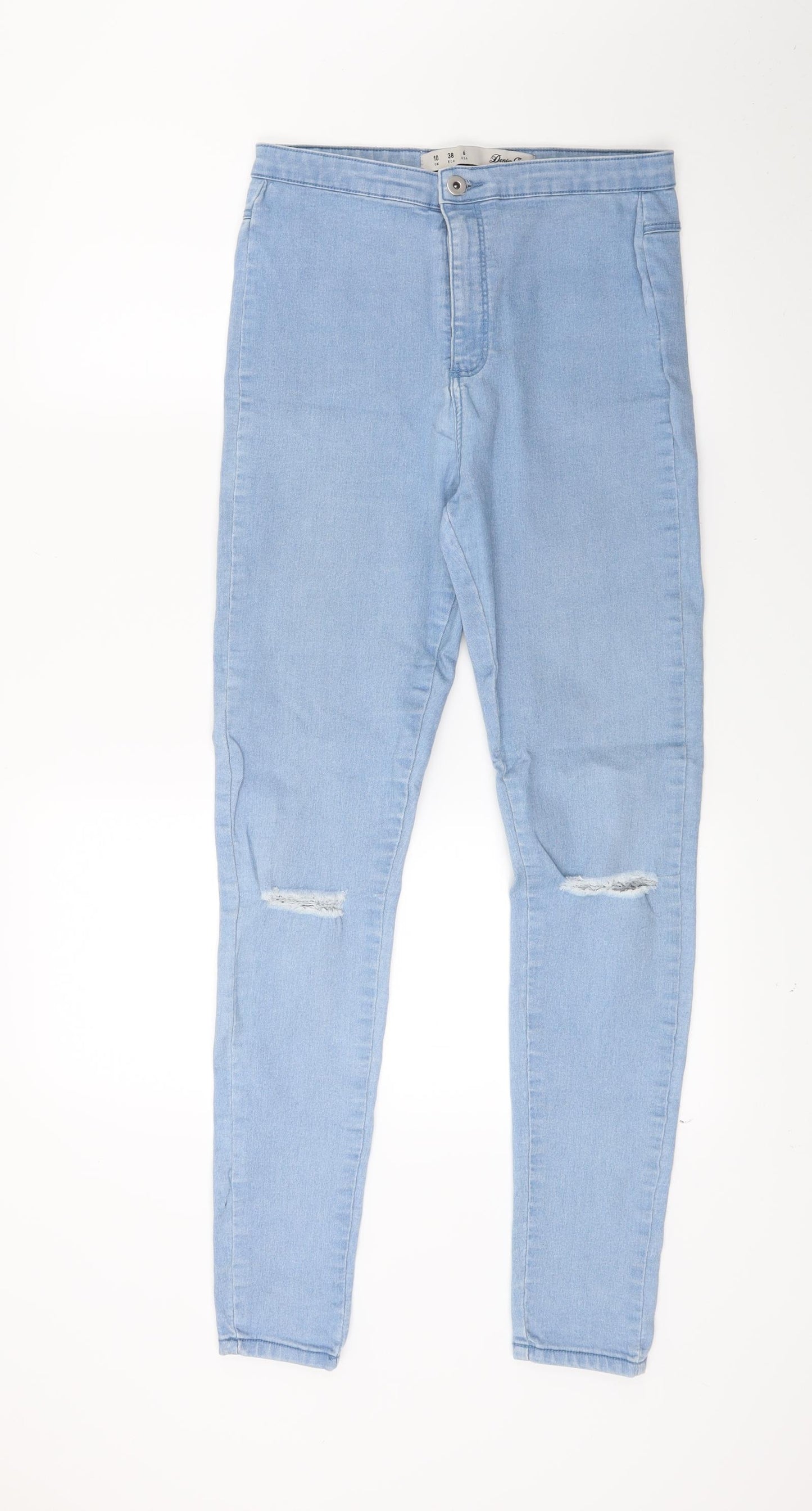 Primark Womens Blue   Skinny Jeans Size 10 L27 in