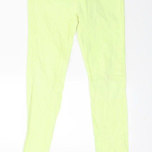 Primark Girls Green  Ramie Skinny Jeans Size 14 Years