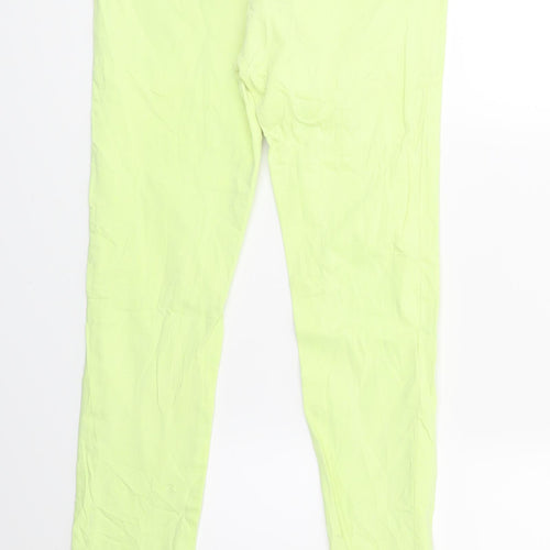 Primark Girls Green  Ramie Skinny Jeans Size 14 Years