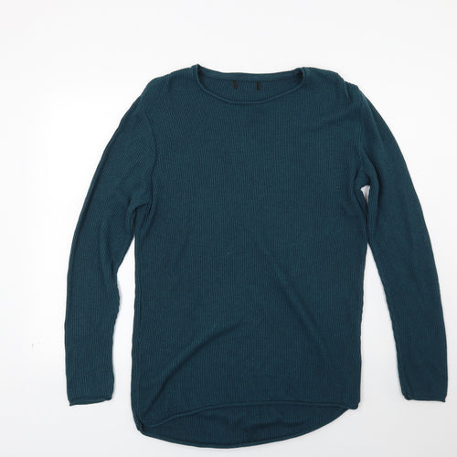 River Island Womens Green  Knit Pullover Jumper Size M