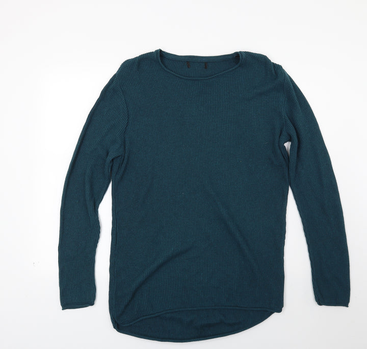 River Island Womens Green  Knit Pullover Jumper Size M