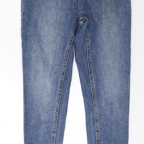 New Look Womens Blue  Denim Skinny Jeans Size 10 L24 in