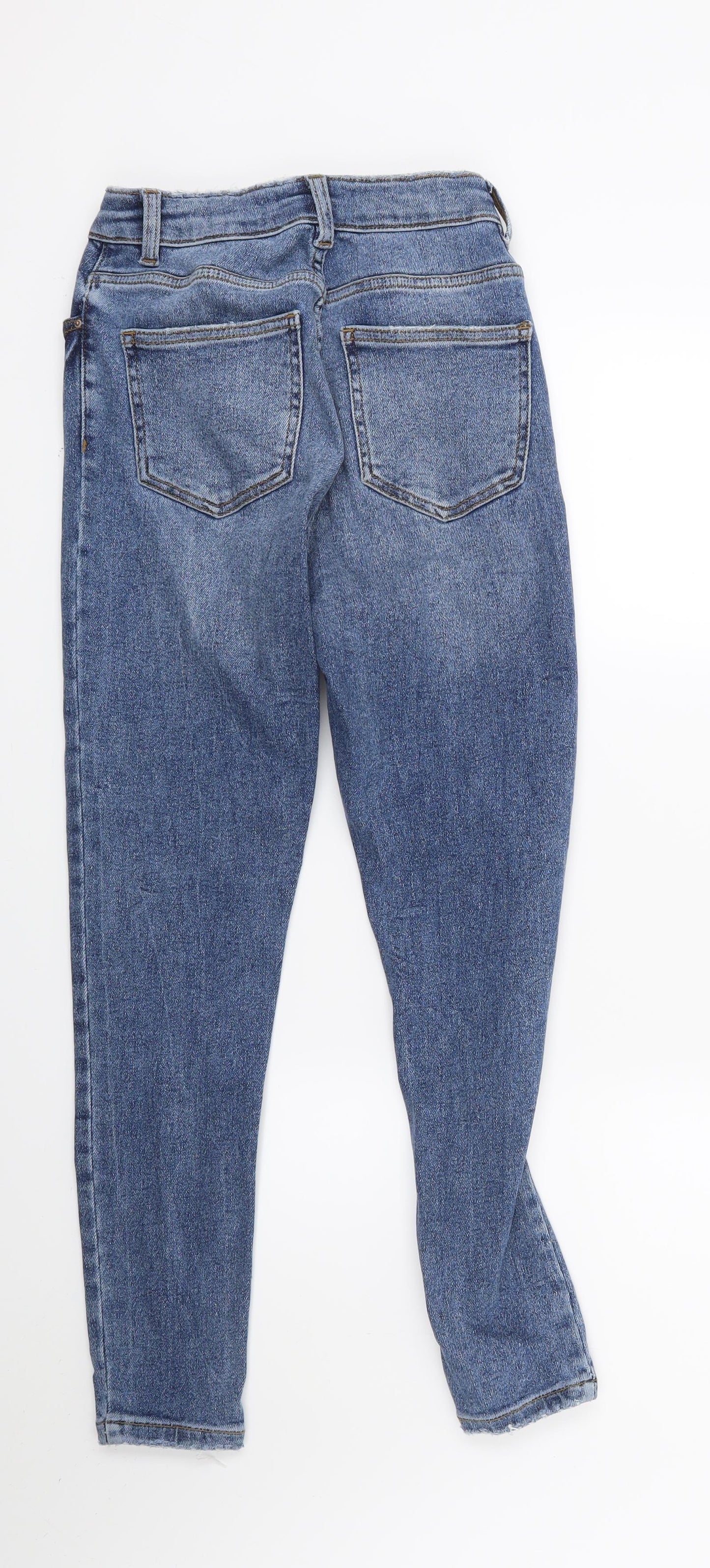 New Look Womens Blue  Denim Skinny Jeans Size 10 L24 in