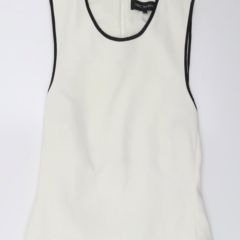 NEXT Womens White   Fit & Flare  Size 16