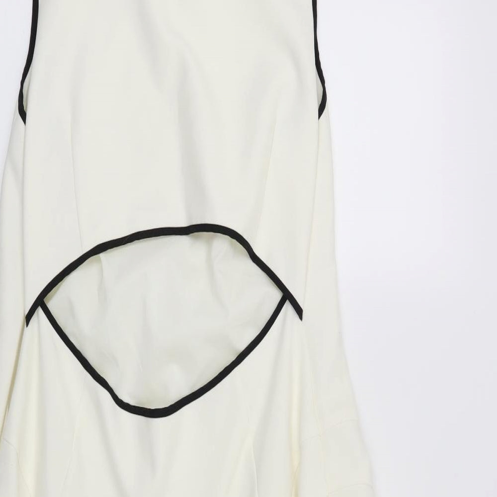 NEXT Womens White   Fit & Flare  Size 16