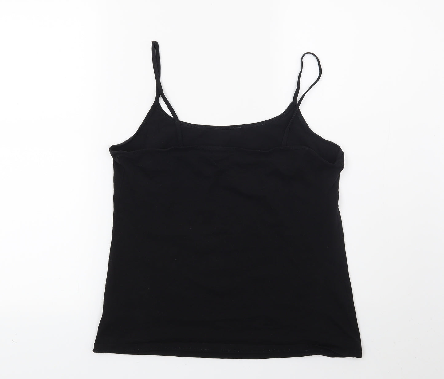 NEXT Womens Black  Jersey Camisole T-Shirt Size 14