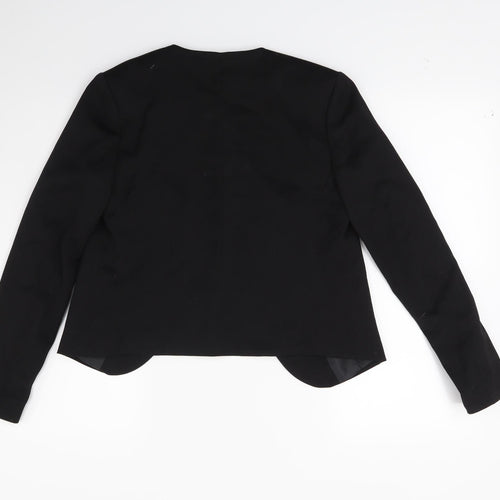 Divided Womens Black   Jacket Coat Size 10