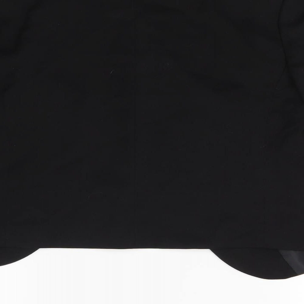 Divided Womens Black   Jacket Coat Size 10