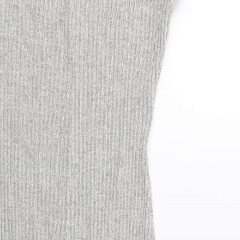 New Look Womens Grey   Jumper Dress  Size 12