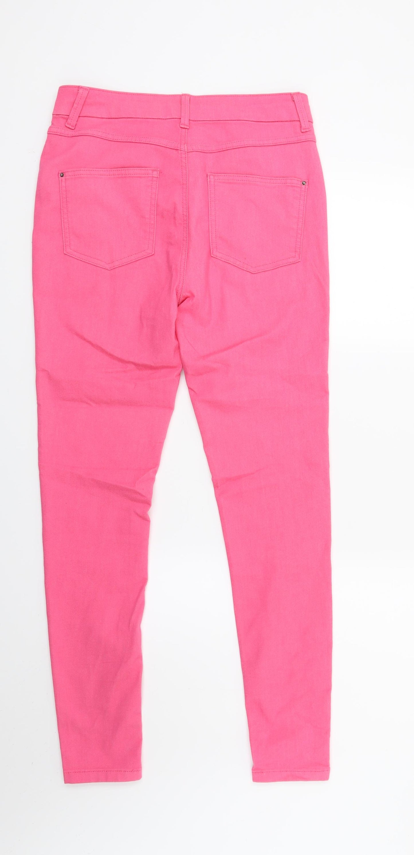 Marks and Spencer Womens Pink  Denim Jegging Jeans Size 10 L26 in