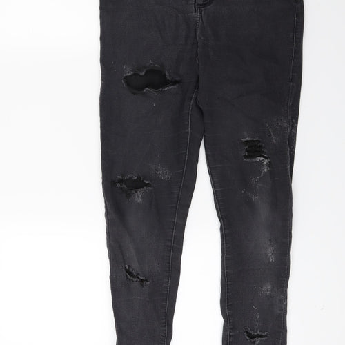 Top shop Womens Black  Denim Jegging Jeans Size 28 in L26 in