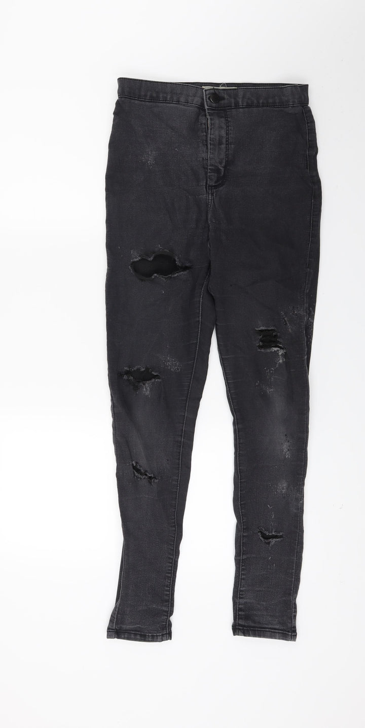 Top shop Womens Black Denim Jegging Jeans Size 28 in L26 in