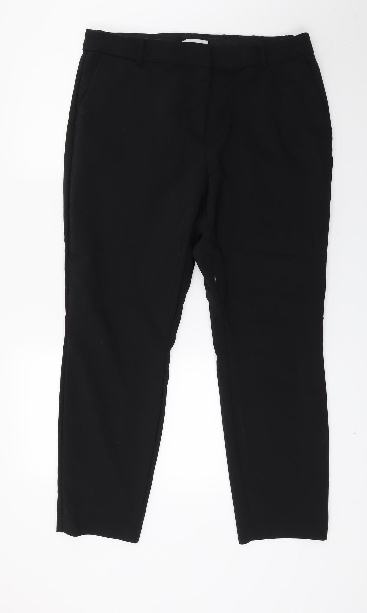 H&M Womens Black   Trousers  Size 18 L23 in