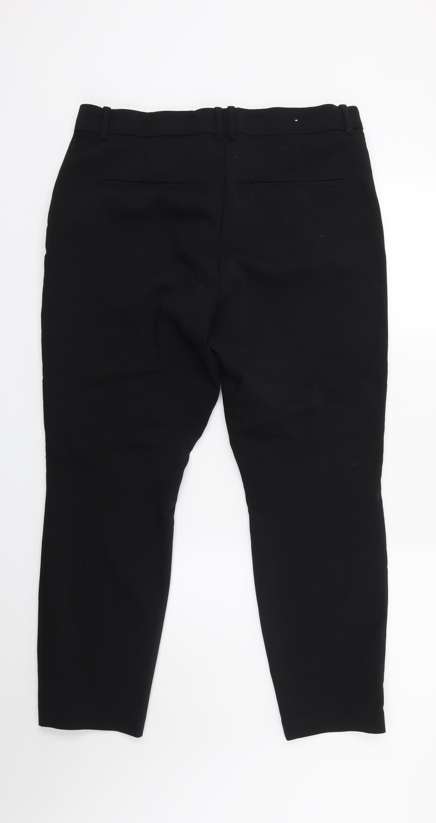 H&M Womens Black   Trousers  Size 18 L23 in
