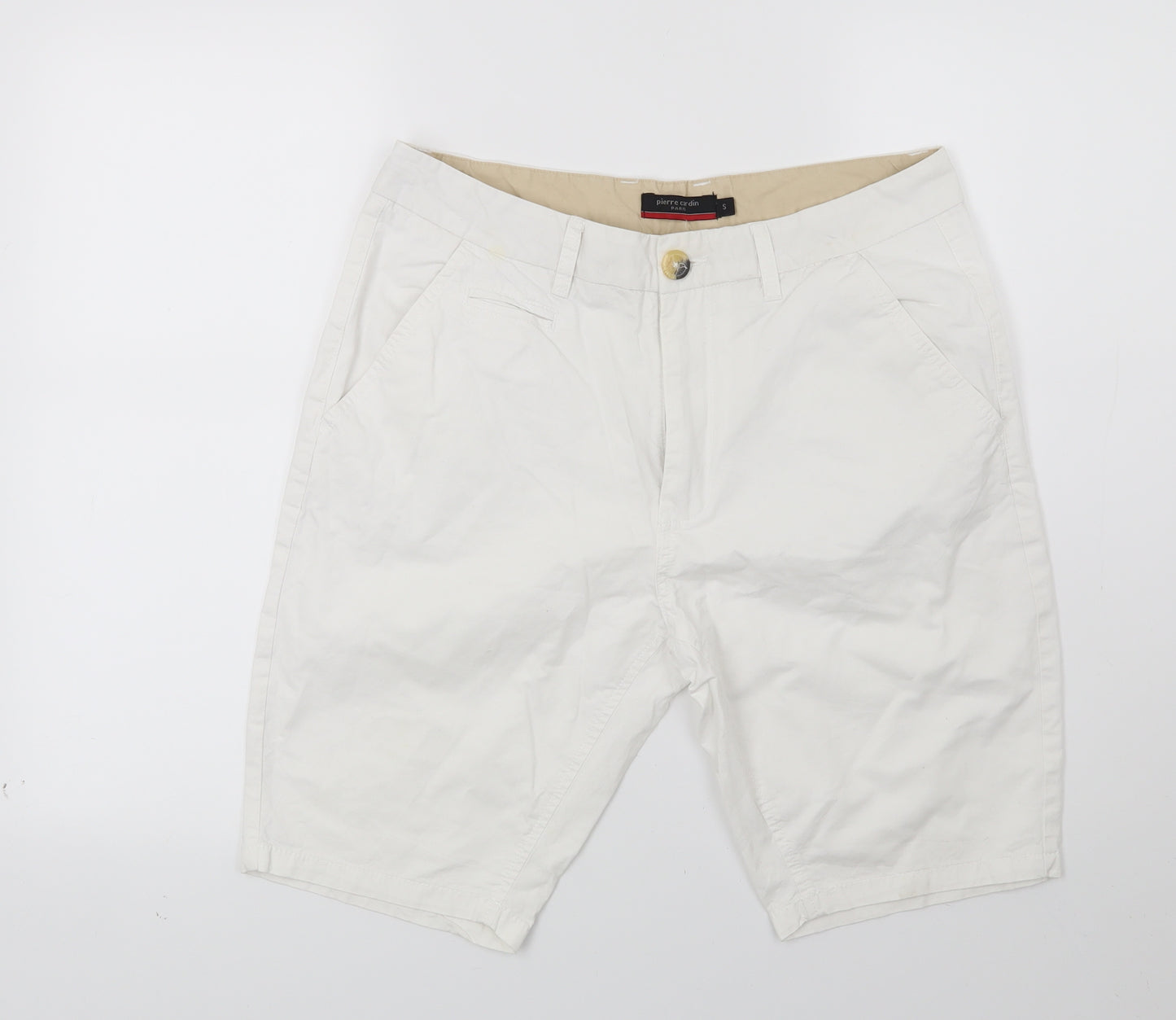 Pierre Cardin Womens White   Bermuda Shorts Size S