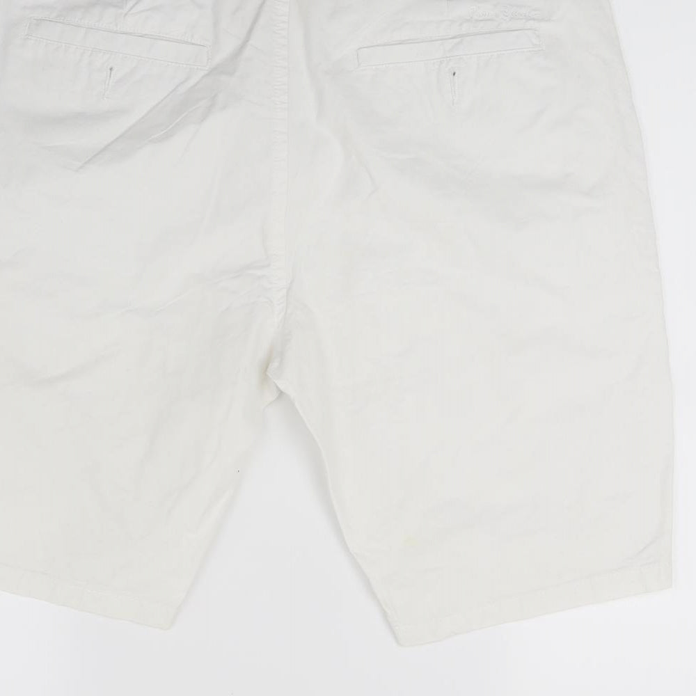 Pierre Cardin Womens White   Bermuda Shorts Size S