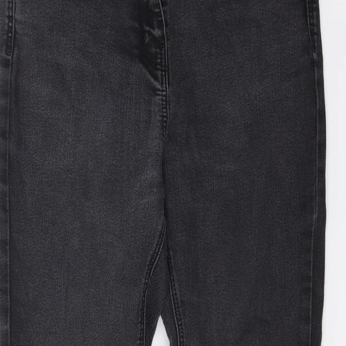 George Womens Black  Denim Skinny Jeans Size 10 L25 in