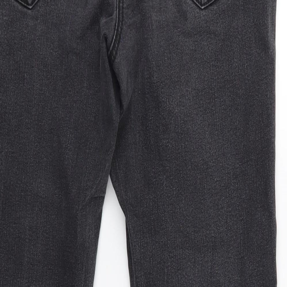 George Womens Black  Denim Skinny Jeans Size 10 L25 in
