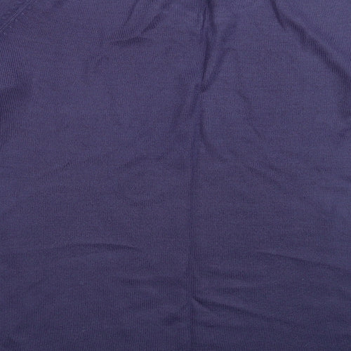 F&F Mens Blue  Knit Pullover Jumper Size S