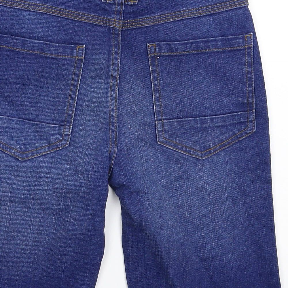 Denim & Co. Girls Blue  Denim Bermuda Shorts Size 10 Years