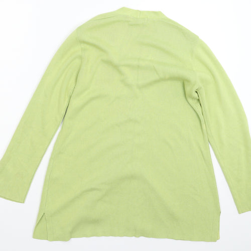 Marks and Spencer Womens Green  Knit Cardigan Jumper Size 8