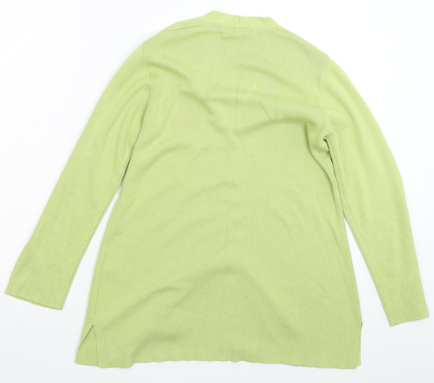 Marks and Spencer Womens Green  Knit Cardigan Jumper Size 8
