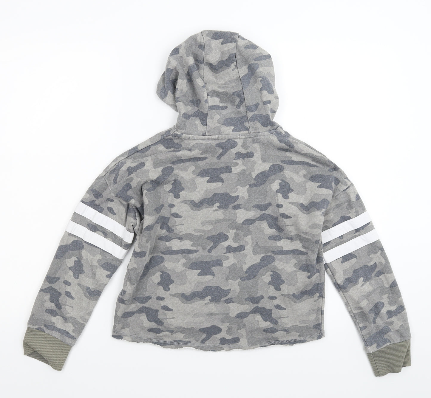Primark Girls Multicoloured Camouflage  Pullover Hoodie Size 11-12 Years