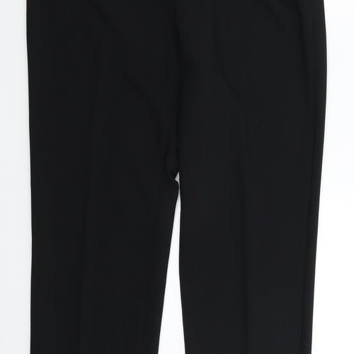 Marks and Spencer Womens Black   Dress Pants Trousers Size 14 L30 in
