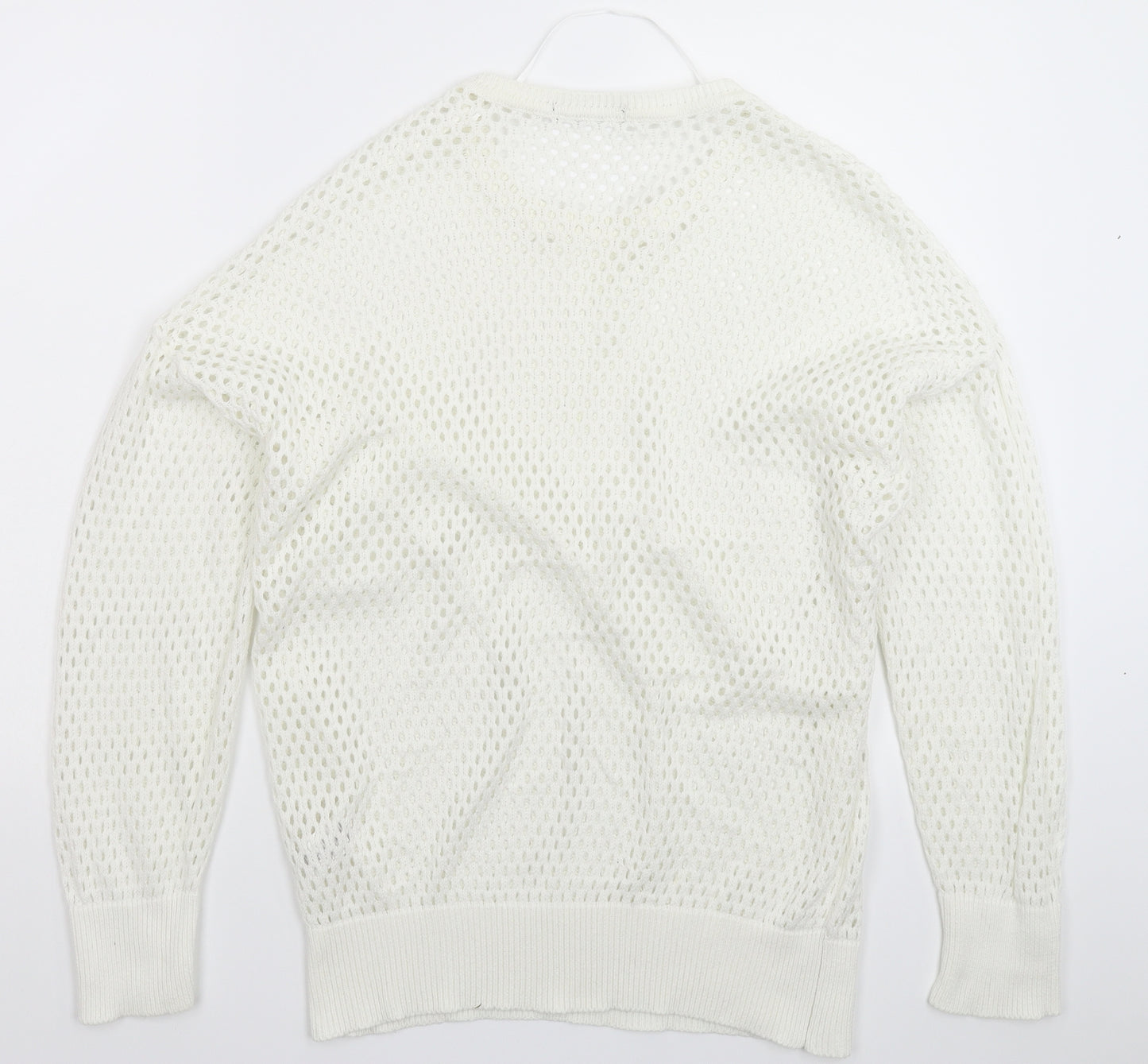 Atmosphere Womens White  Knit Pullover Jumper Size 18
