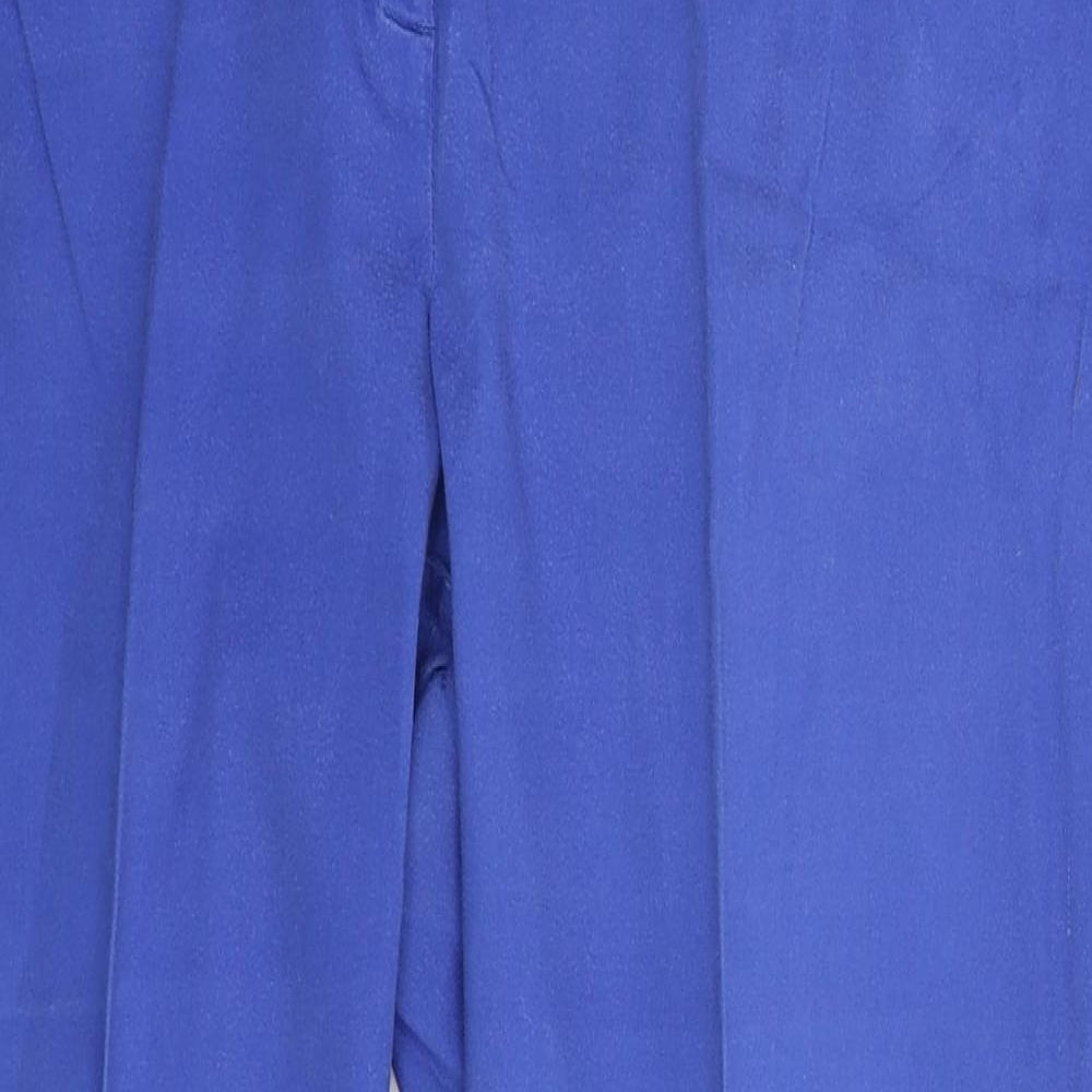 Dorothy Perkins Womens Blue   Chino Trousers Size 16 L26 in