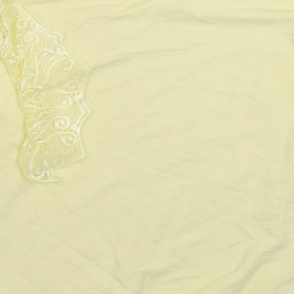 River Island Girls Yellow   Pullover Sweatshirt Size 9-10 Years