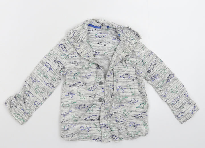 TU Baby Grey   Basic Button-Up Size 18-24 Months